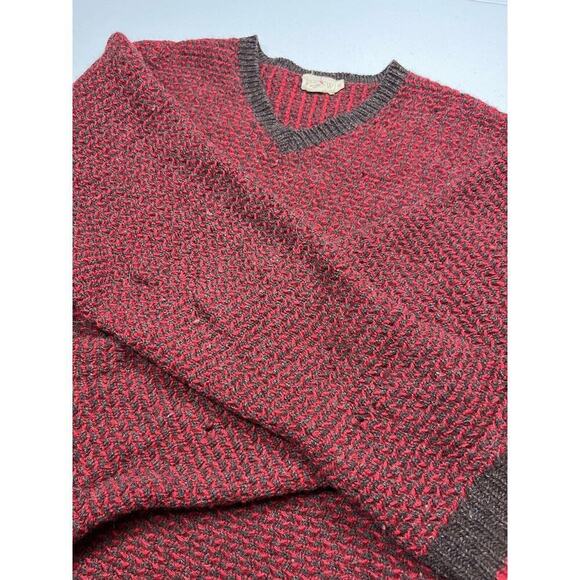 Vintage J.Crew 100% Merino Wool Fisherman Knit Crew Neck Sweater XL AS IS - Picture 8 of 8